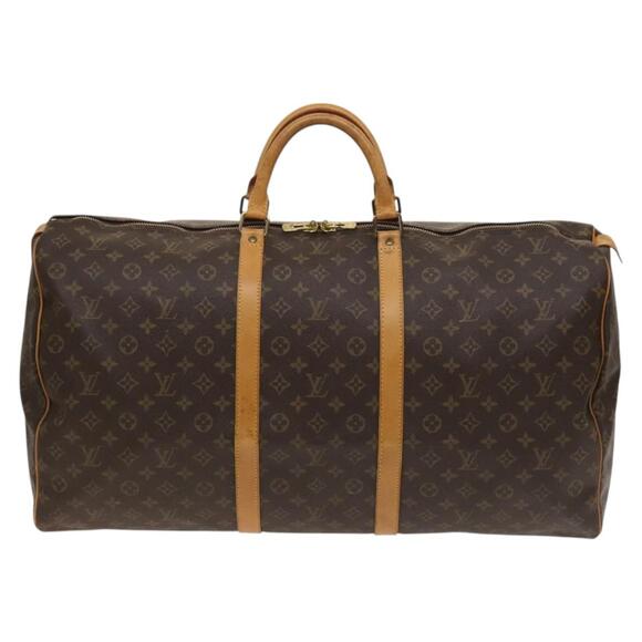LOUIS VUITTON Monogram Keepall 60 Boston Bag M41422 - Picture 13 of 16